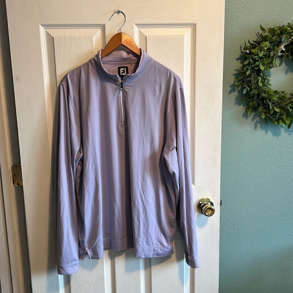 Footnote pullover long-sleeve size L